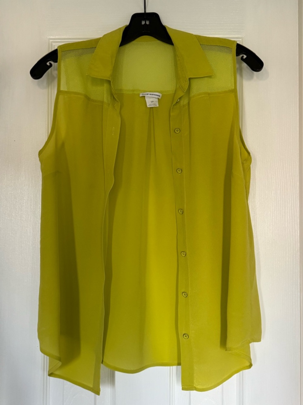 Club Monaco Women’s Silk Sleeveless Blouse